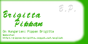 brigitta pippan business card